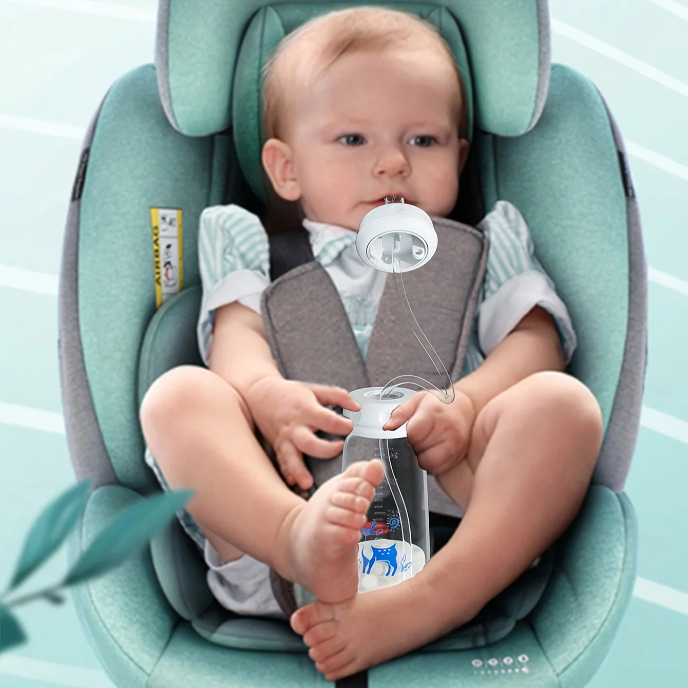 SipMate™ Hands-Free Baby Bottle – “Because Babies Deserve a Chill Feed”