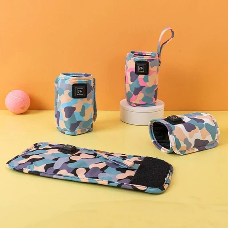 Warmie™ Portable Baby Bottle Warmer – "No More Cold Sips, Mom!"