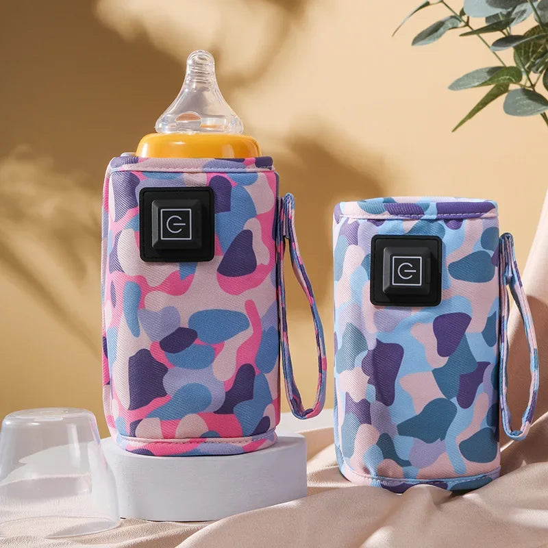 Warmie™ Portable Baby Bottle Warmer – "No More Cold Sips, Mom!"