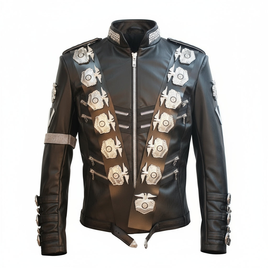 Michael Jackson Bad Leather T-Shirt