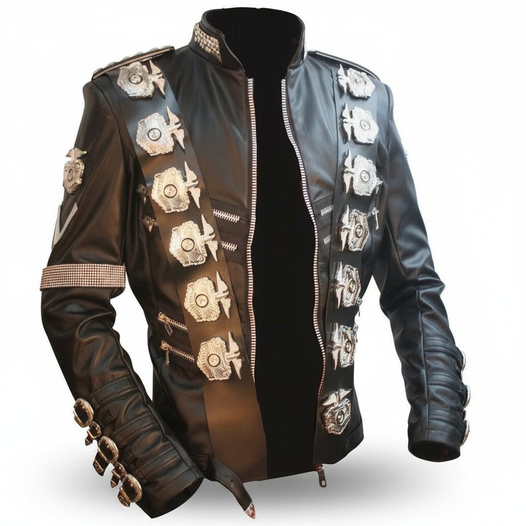 Michael Jackson Bad Leather T-Shirt