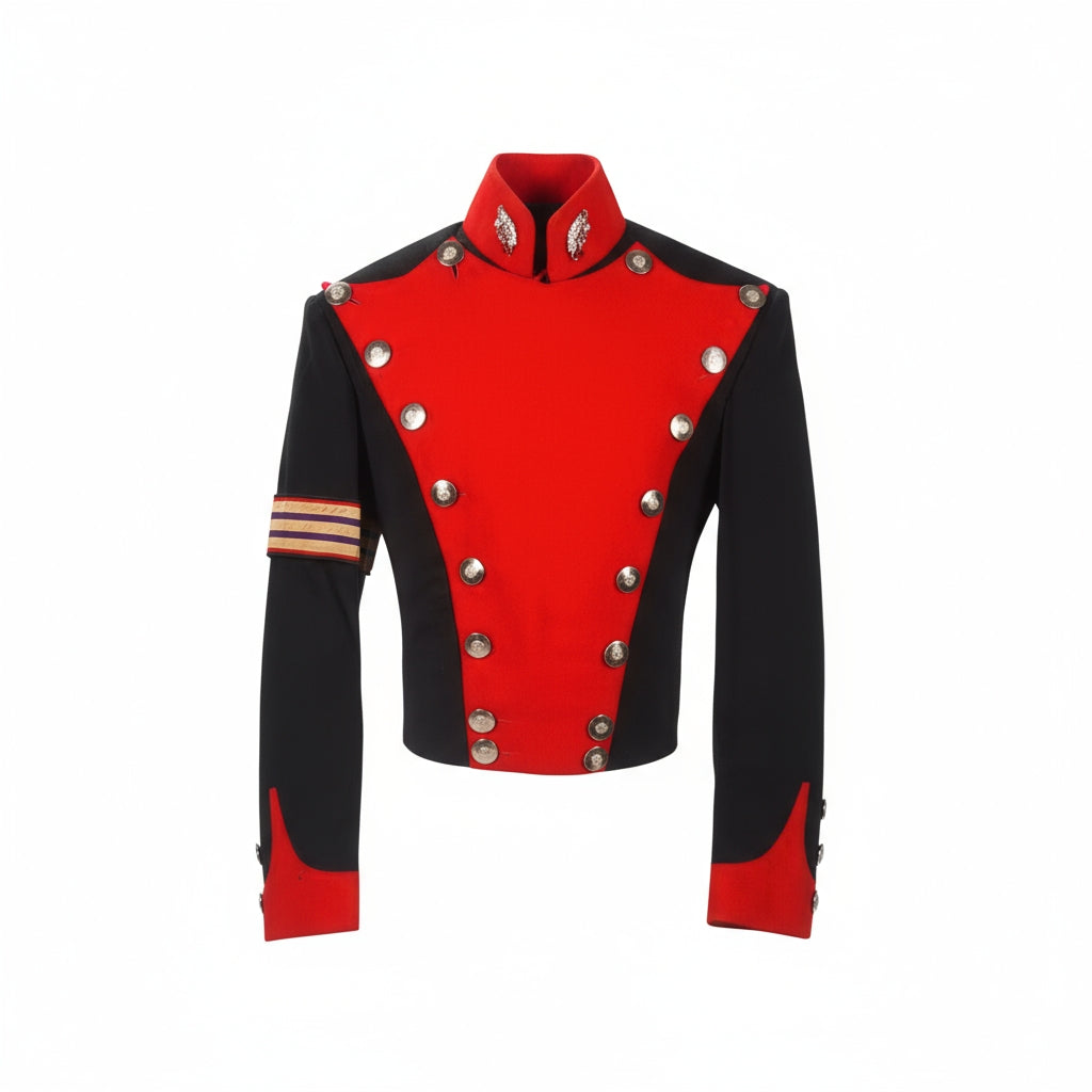 Michael Jackson Red Military Piece