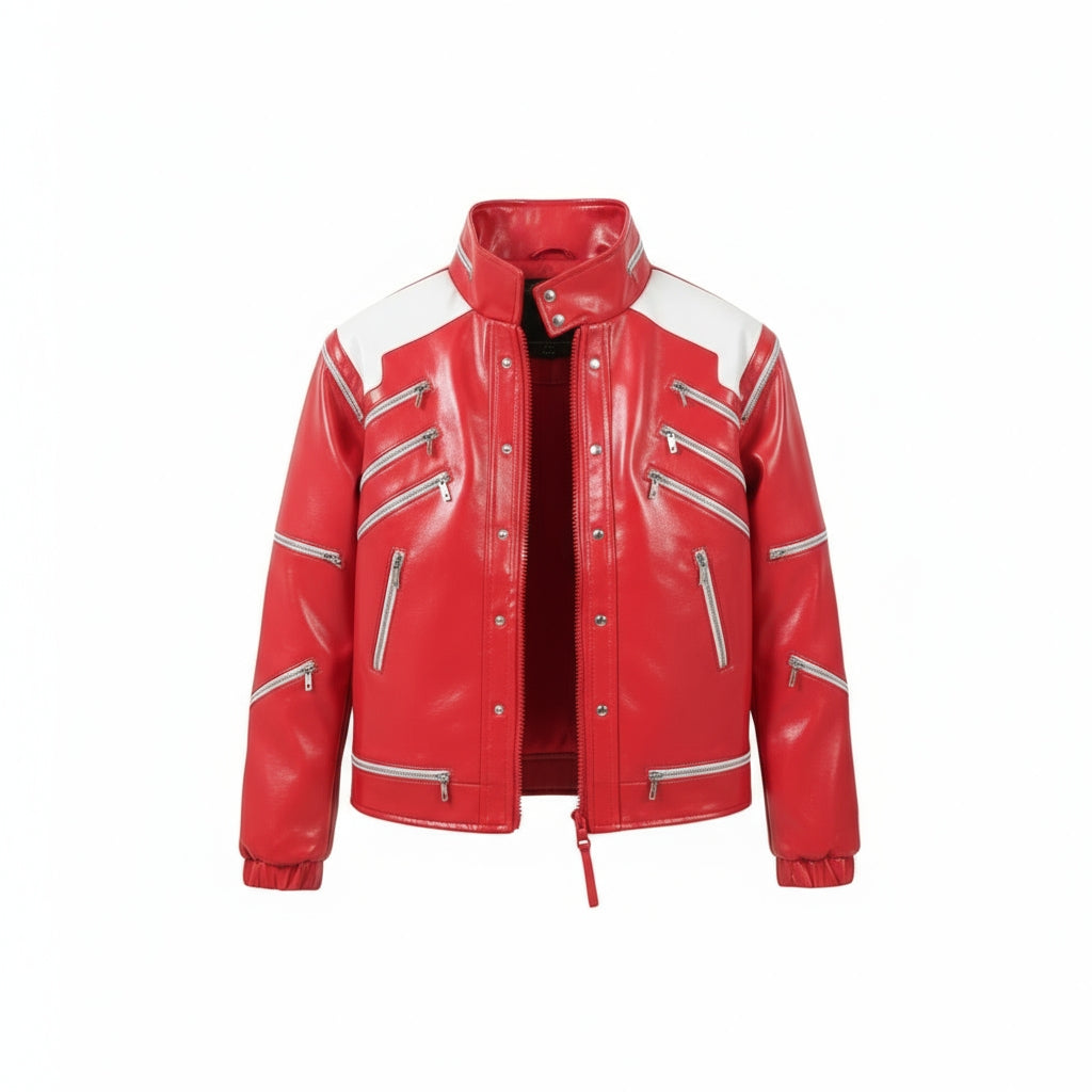 Kids Michael Jackson Beat It Red Jacket
