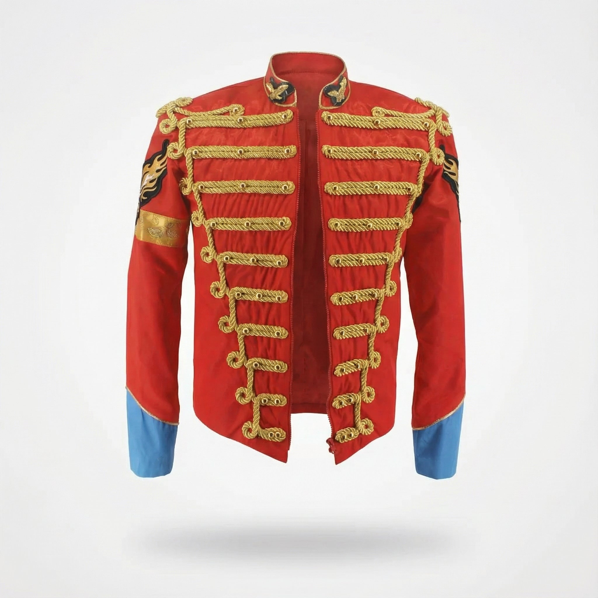Michael Jackson Red Military Jacket
